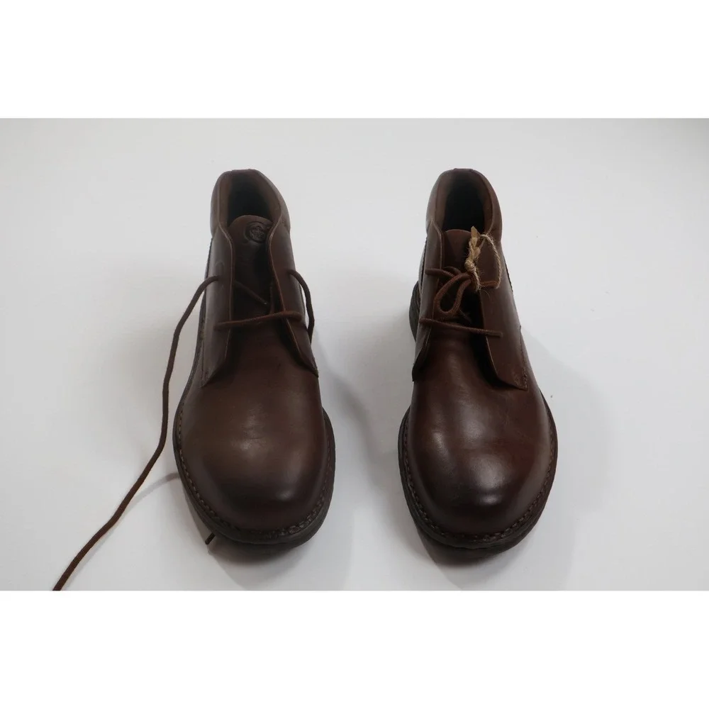 Born Chukka Boots Harrison 11 Dark Brown Leather Casual Business Mens